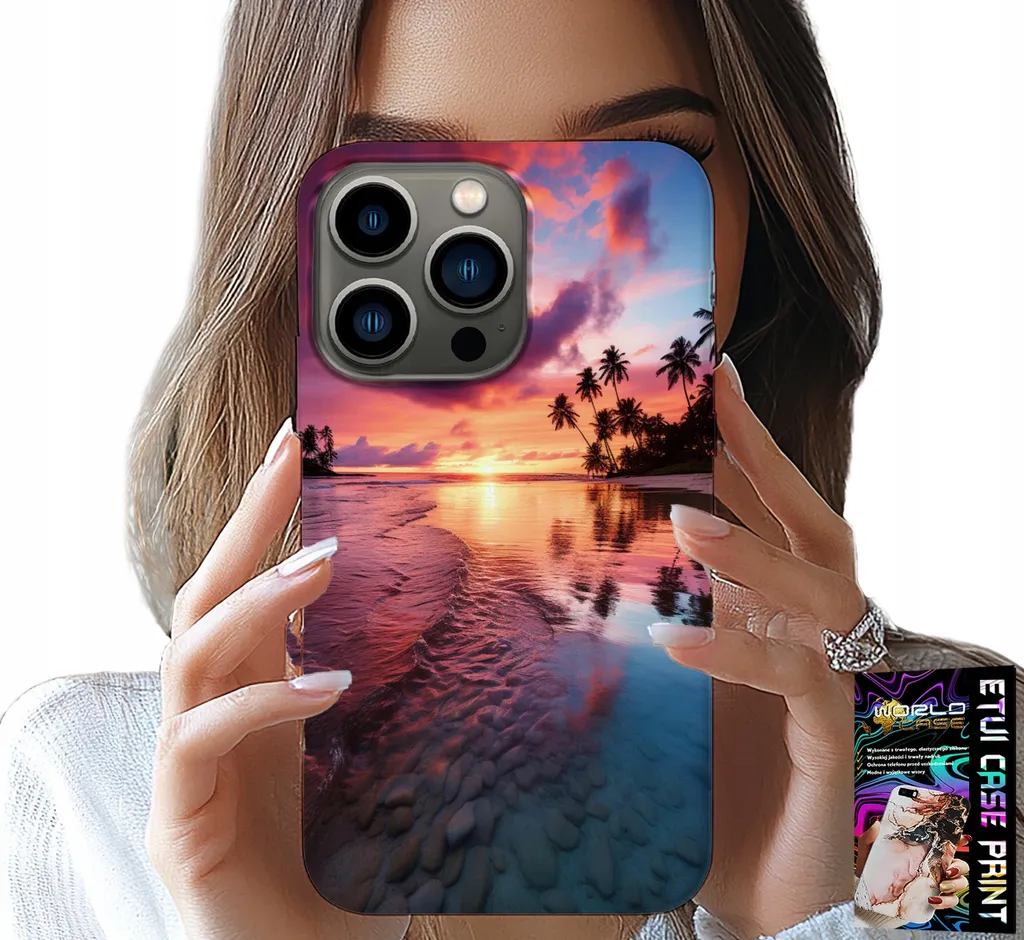 Cover iPhone 15 Pro Isola Bella Vista Mare + Kit Protezione Vetro 9H