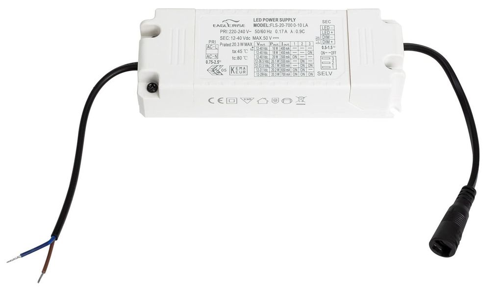 Treiber EAGLERISE Dimmer 0-10V 220-240V Ausgang 12-40V Produktbild 