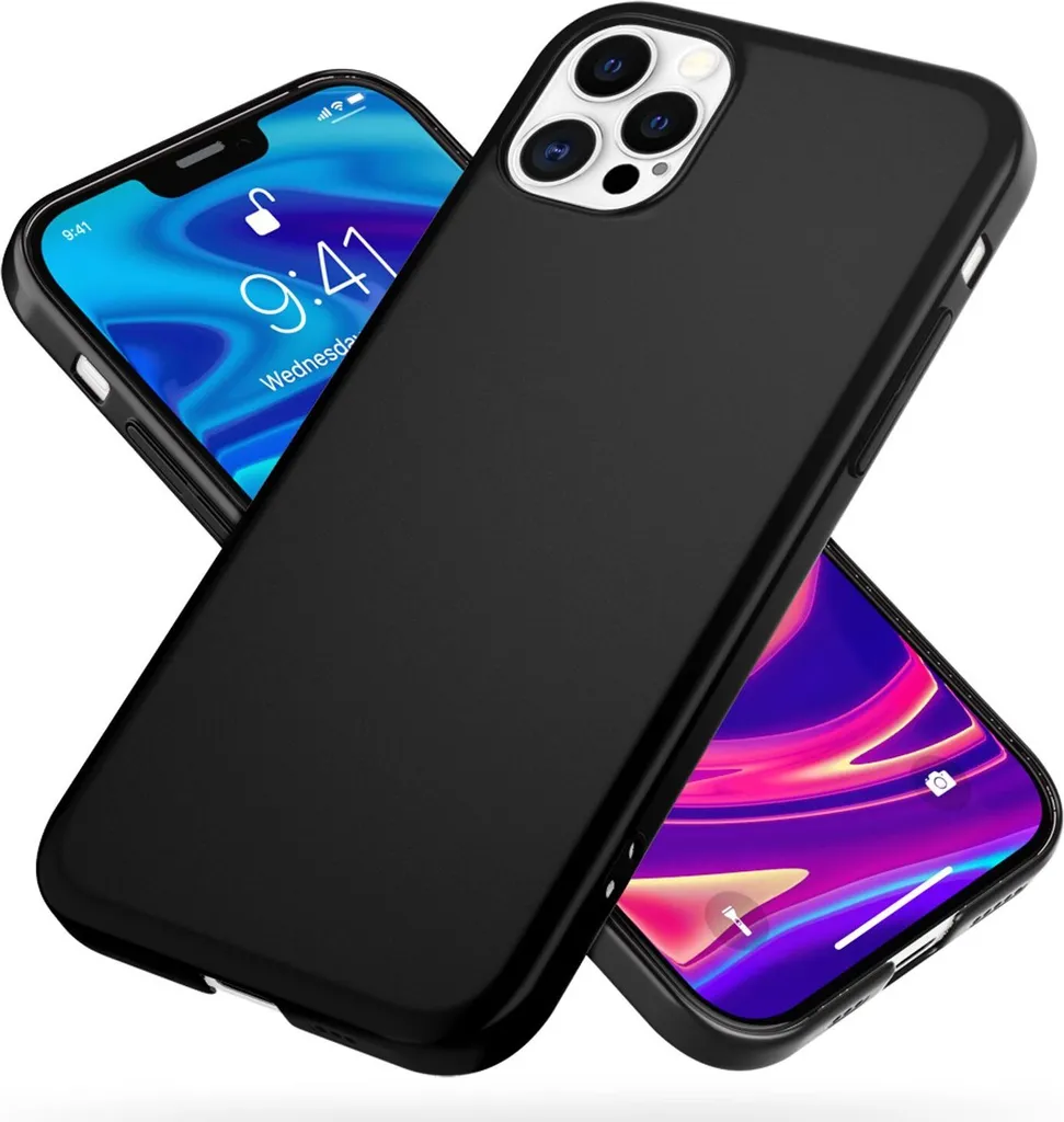 NALIA Custodia Rigida compatibile con iPhone XR, Cover con Design Originale di Berlino in 9H Vetro Temperato & Silicone Bumper, Antigraffio Motivo Case Copertura, Motiv:Berlin Skyline Biancone