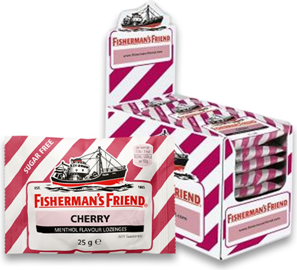Fisherman's Friend - Cherry Ohne Zucker - 24er Produktbild 