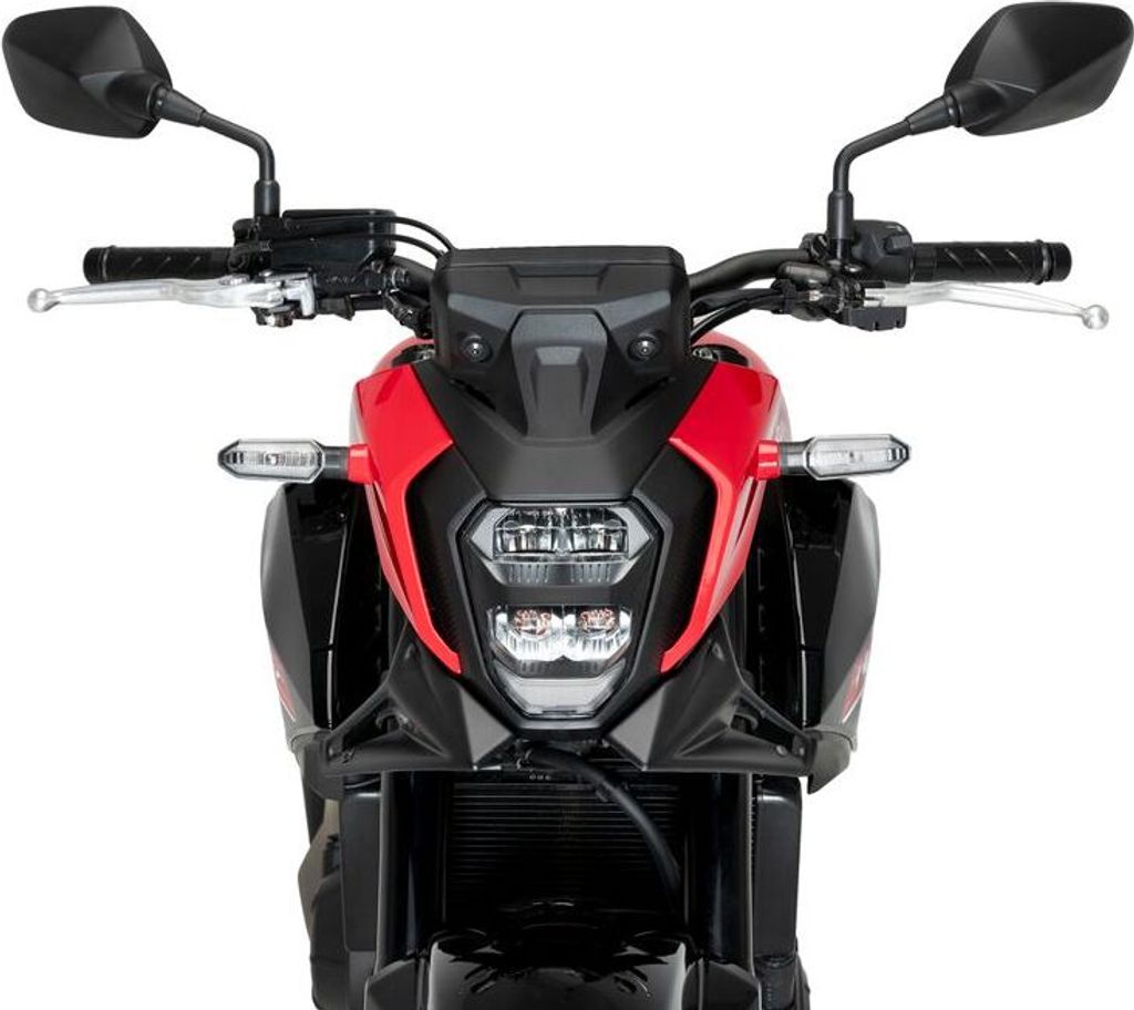 PUIG 21936J Naked Front Spoiler passend fuer HONDA CB500 HORNET Mattschwarz
