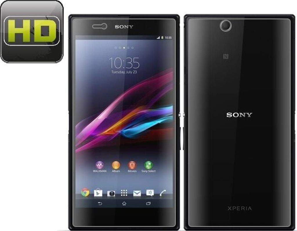 6x Displayschutzfolie für Sony Xperia Z Ultra Displayfolie Displayschutz FB KLAR