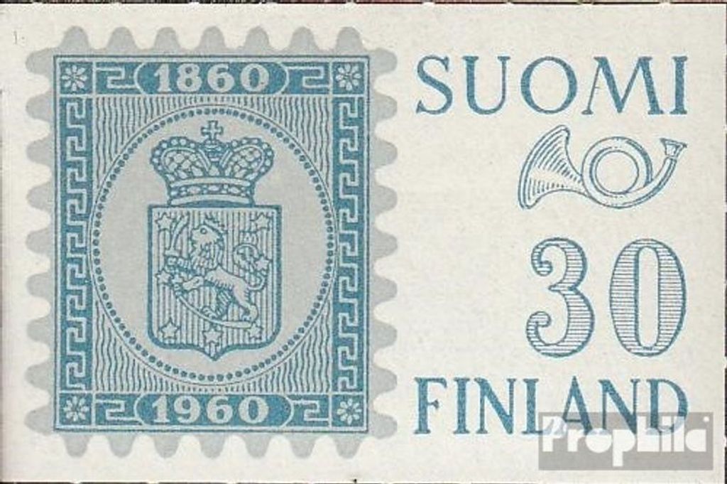 Briefmarken Finnland 1960 Mi 516 (kompl.Ausg.) postfrisch 100 Jahre finnische Briefmarken