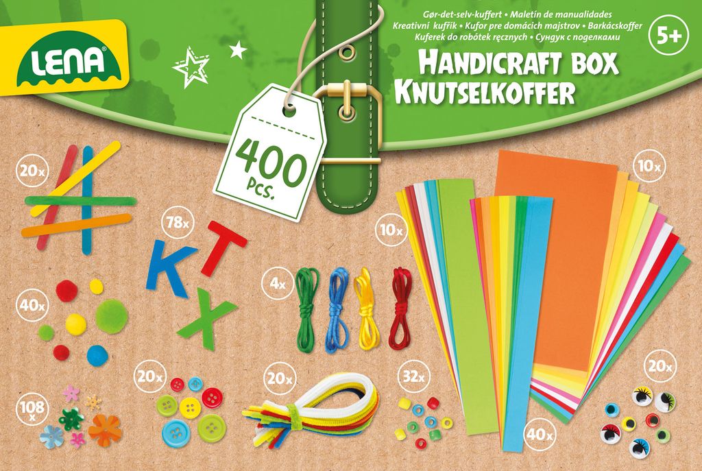 Lena SM42713, Bastelset für Kinder, 5 Jahr(e), Mehrfarbig Produktbild 