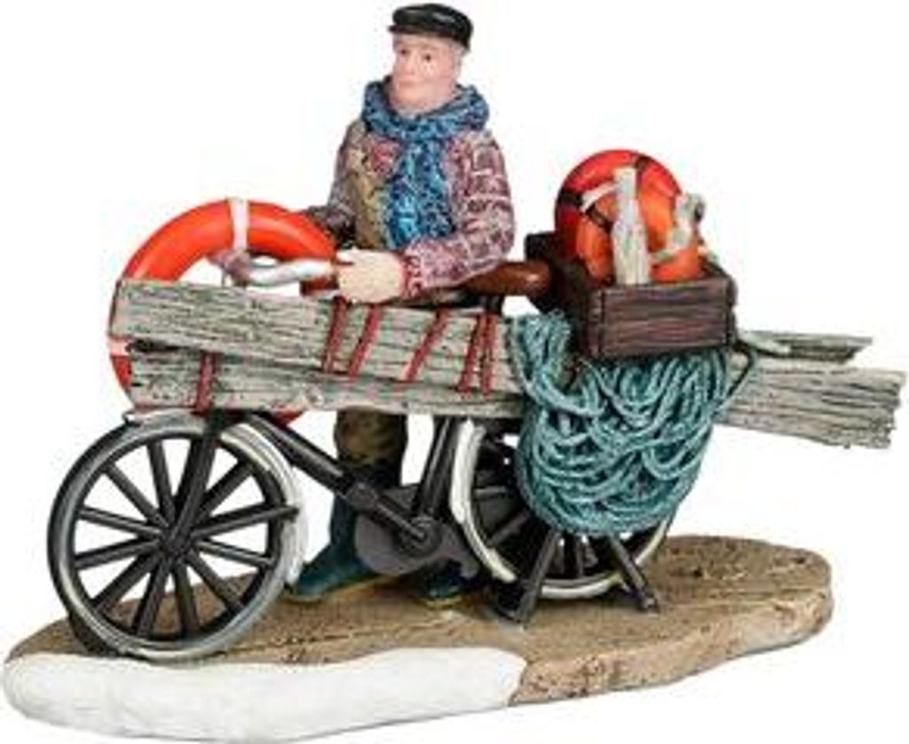 Edelman Luville Strandkämmerchen Dekorationsfigur ca. 11x4,5x7,5 cm