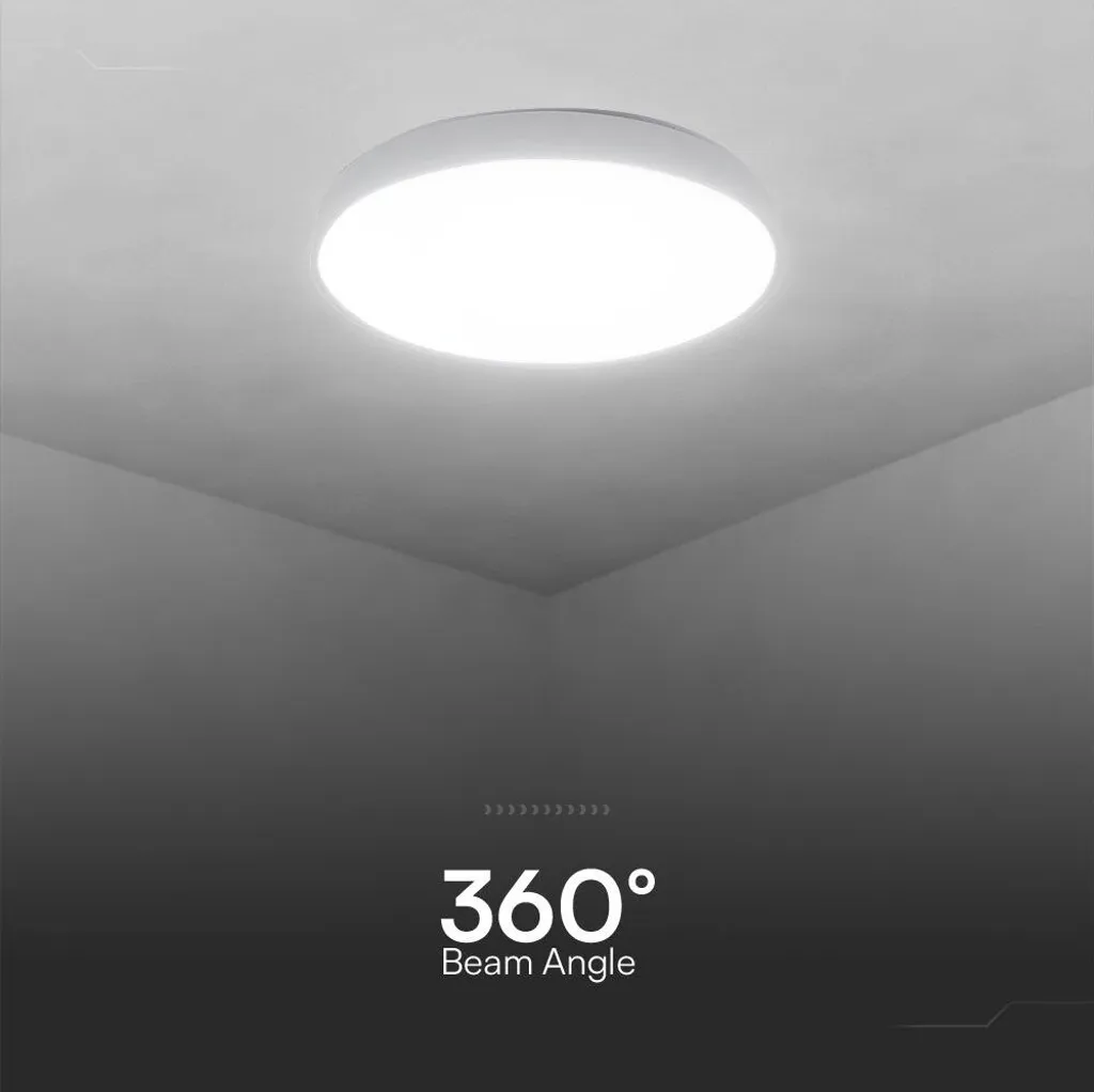 Plafoniera LED, telecomando, cambio colore, D 39 cm - 9