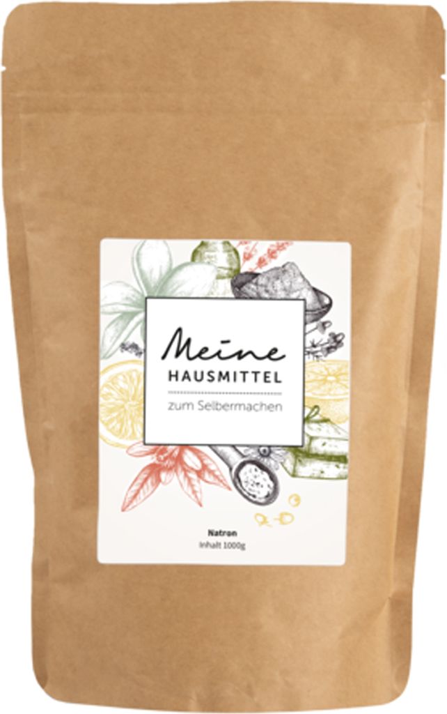 Hausmittel - Natron - in Lebensmittelqualität für Küche, Bad, Haushalt, Pflege und Gesundheit