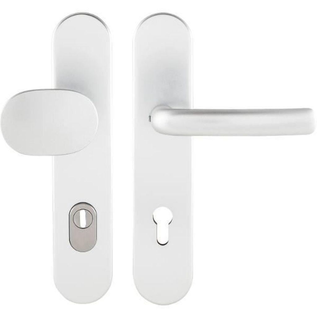 Wechselgarnitur WG 7000 LILLY-auf Schild PZ 88, 40-44, silber eloxiert ÖNORM