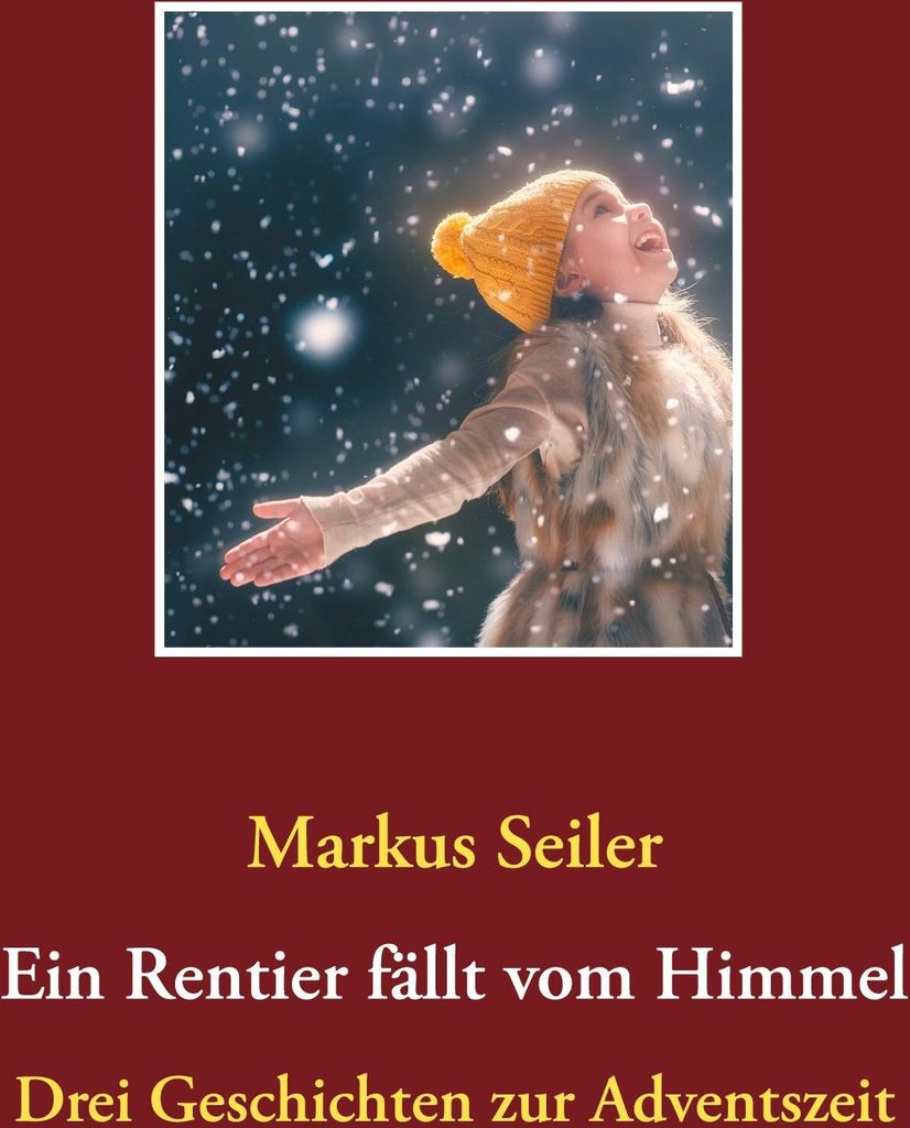 Ein Rentier fällt vom Himmel