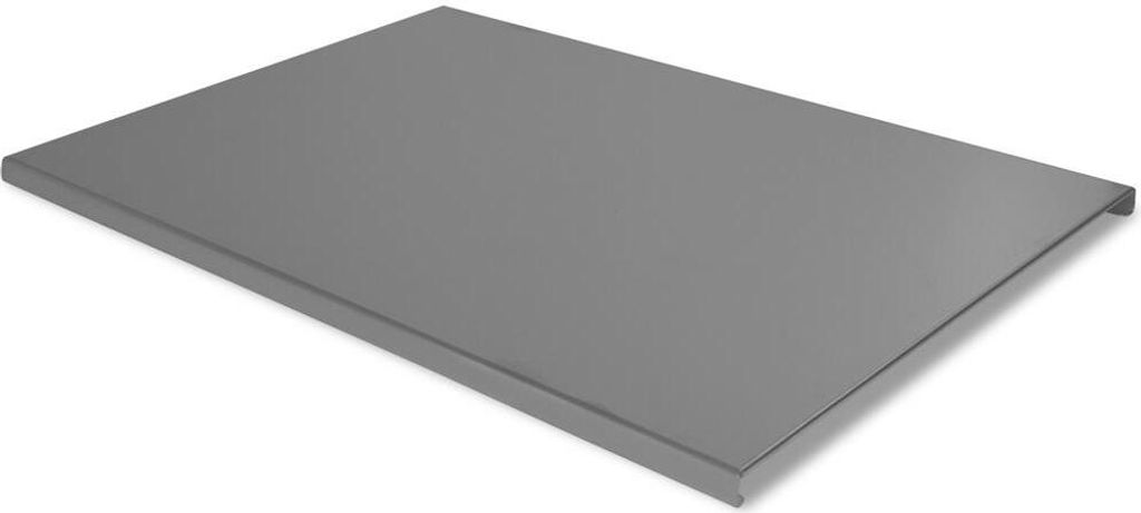 LISA - Plan Grande - Backbrett aus Edelstahl 80x55 cm