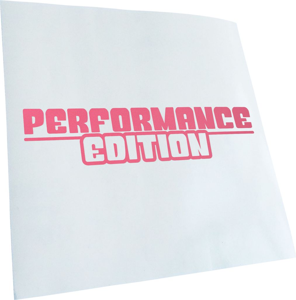 Kiwistar - Autoaufkleber - Performance Edition - Hellrosa - 50x13cm - Aufkleber für Auto, Laptop, Fahrrad, LKW, Motorrad Mehrfarbig JDM Decal Racing