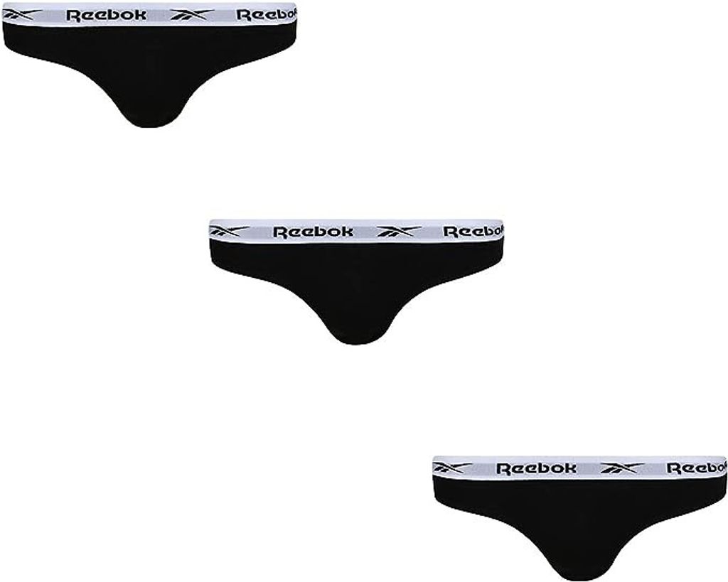 Reebok Carina mutandine donna confezione da 3 pezzi S Immagine del prodotto 