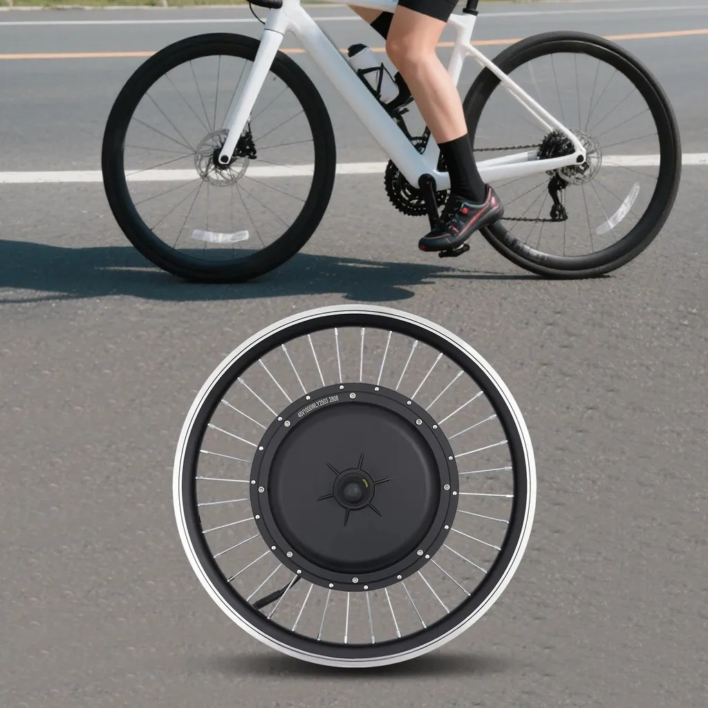 Roue de Vélo Électrique 1000W - Kit de Conversion Complet avec Sacoche - 3