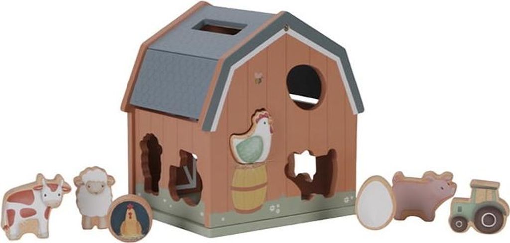 Little Dutch Little Farm -palikkalaatikko, Farm House Produktbild 