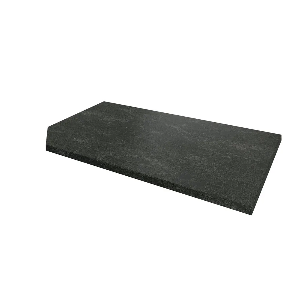 Piano cucina 140x60x2,8 cm URBANO - marrone metallizzato, versione sinistra