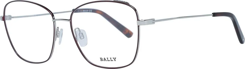 Monture optique femme Bally BY5021 Bordeaux, lunettes luxe et style