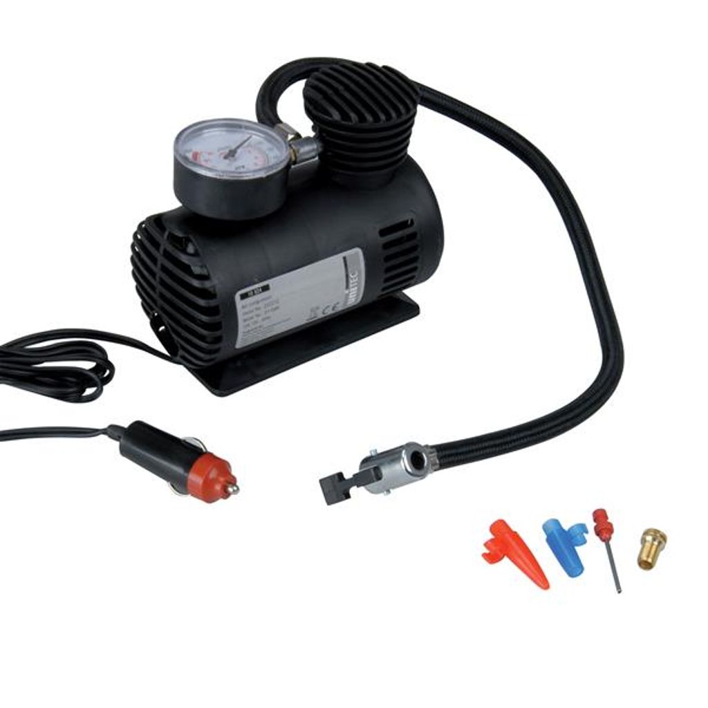 Kleinkompressor Manometer bis 10 bar elektrische Luftpumpe Produktbild 