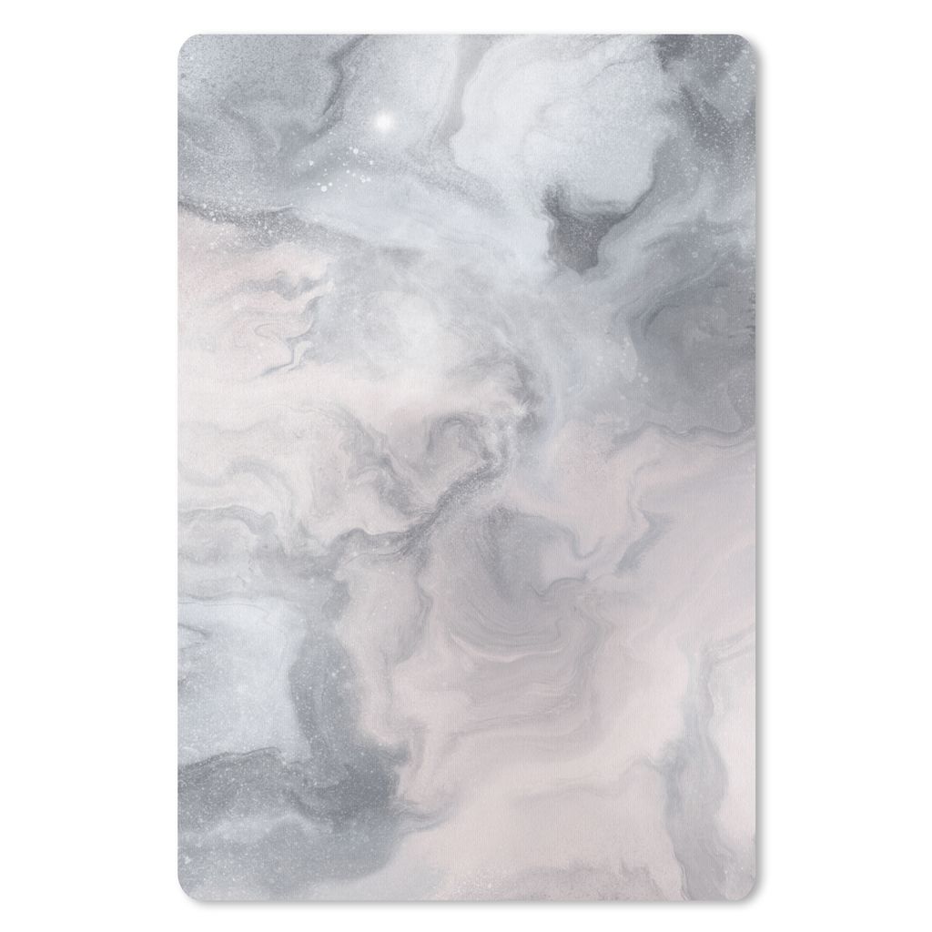 MuchoWow Mauspad Mousepad Wolken - Abstrakt - Malen 40x60 cm - Mousepads - Maus Mat - Pad - Mausunterlage - Schreibtisch Accesoire