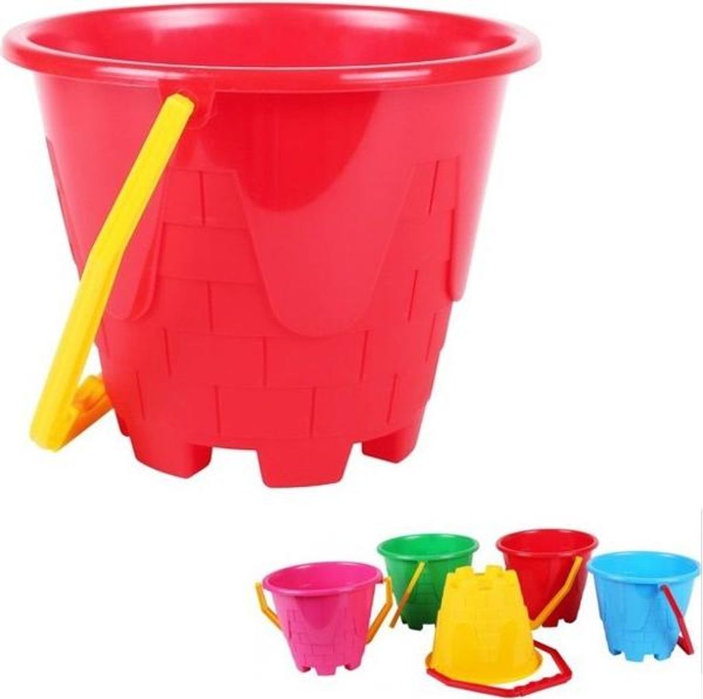 Eimer 1,8L Sandburg Sand Wasser Strand Sommer Urlaub Produktbild 