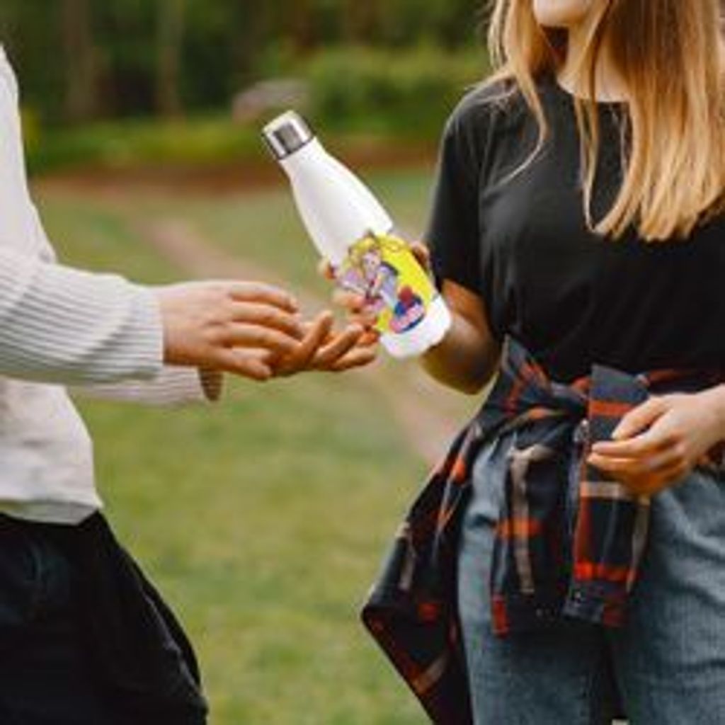 SAILOR MOON - Water Bottle - Sailor Moon & Luna