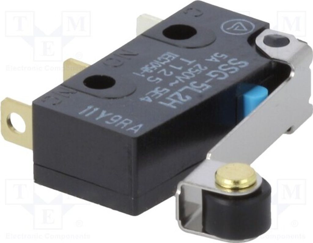 1x Mikrosc SNAP ION mit Hebel (mit Rolle) ON-(ON) SSG5L2H Mikrosc SNAP ION