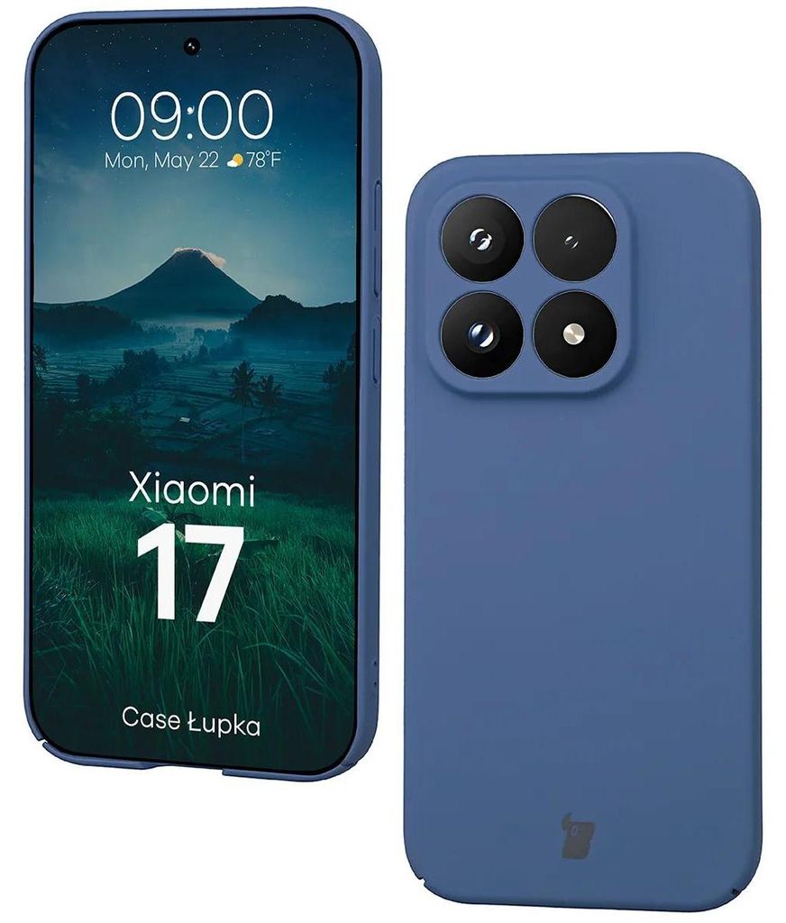 Handyhülle für Xiaomi 17, Bizon Case Lupka, Blau