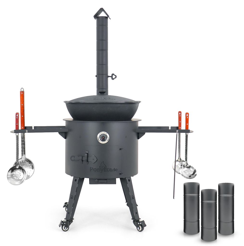 Posylka.de Feuerstelle Kazanofen Ø 49 cm Set Kazan 22 L Produktbild 