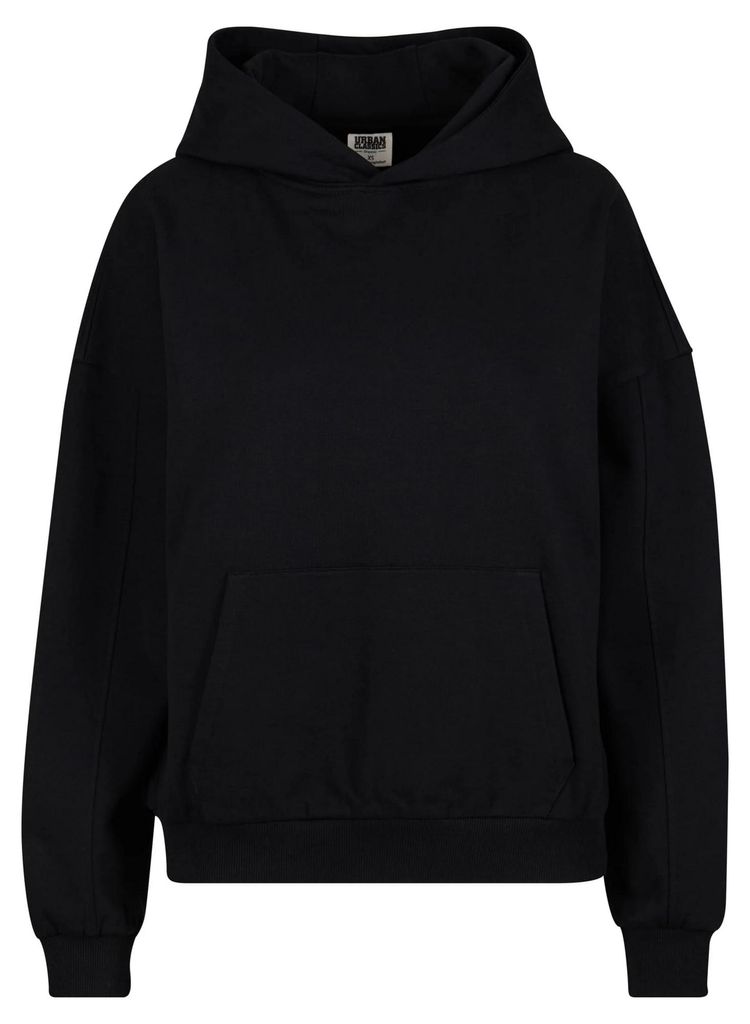 Urban Classics - Kapuzenpullover Ultra-Schwer für Damen TN964 (XL) (Schwarz)