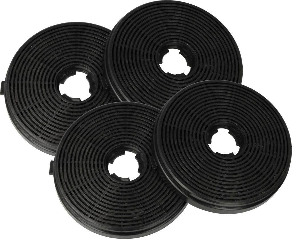 vhbw 4x Aktivkohlefilter Ersatz für Respekta MIZ6000 für Produktbild 