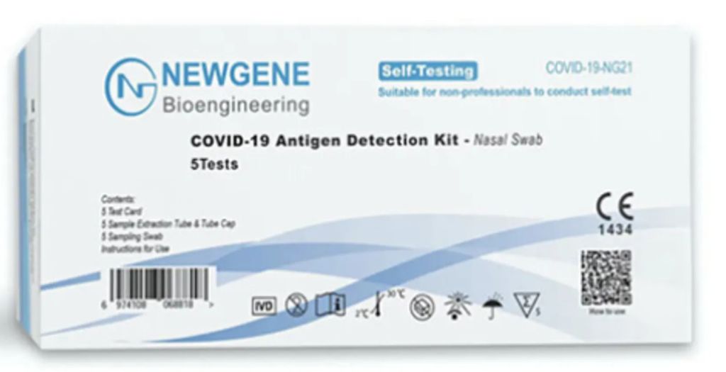 Antigen kit bioengineering covid-19 newgene detection Nares Kumaraguru