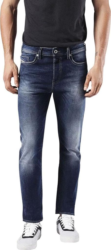 Diesel Buster 0853R Herren Jeans Hose Regular Slim Tapered
