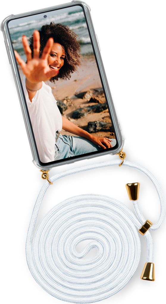 TWIST-Case + TWIST-Cord für Samsung Galaxy S20 FE / FE 5G, Farbe:Marshmallow (Gold)
