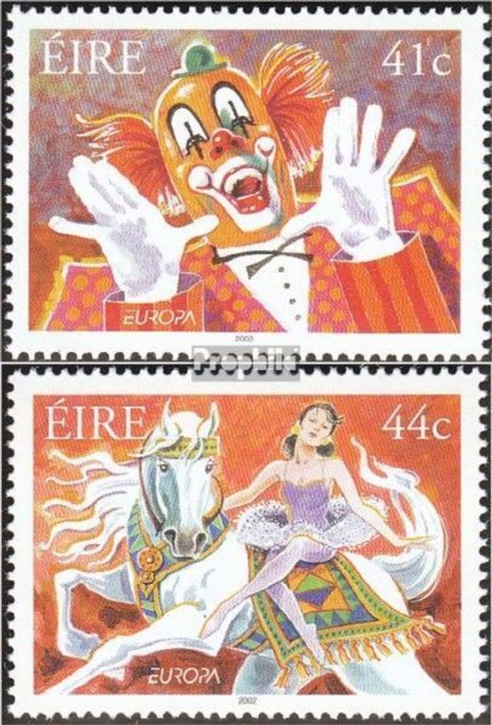 Briefmarken Irland 2002 Mi 1432-1433 (kompl.Ausg.) Produktbild 