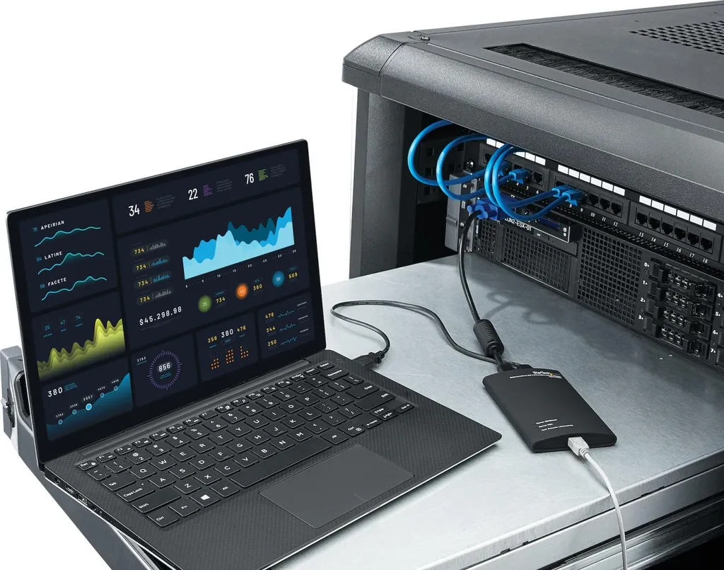 Accès BIOS sans Écran : Adaptateur Console KVM USB 2.0 pour Maintenance - 5