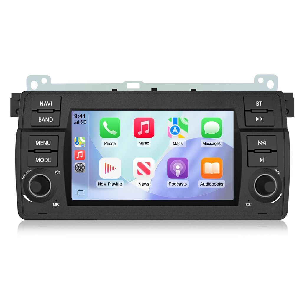 Radio Android 64 Go pour BMW Série 3 E46 1998-2006 Carplay Image du produit 