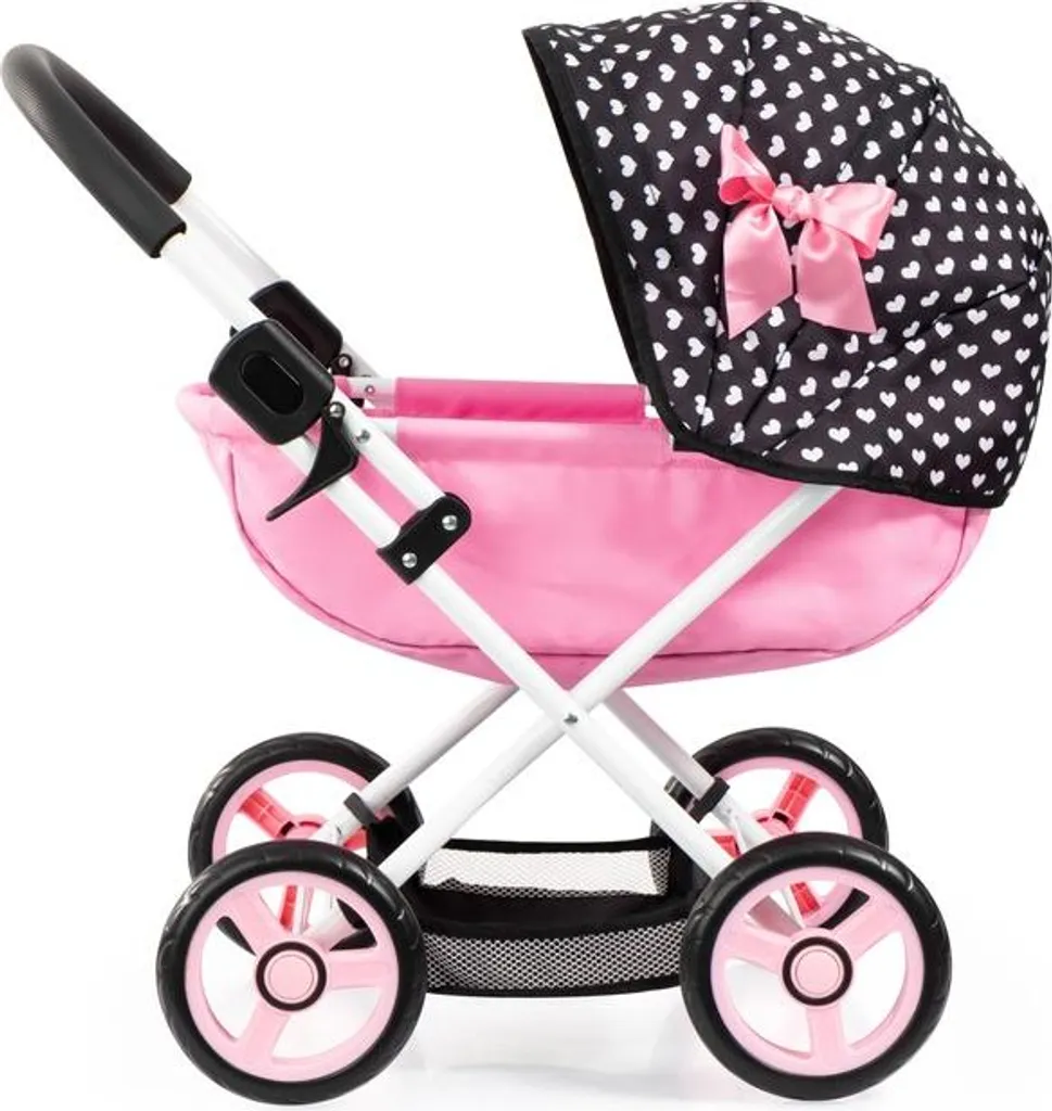 Poussette de poupée compacte : rangez facilement ce landau pliable