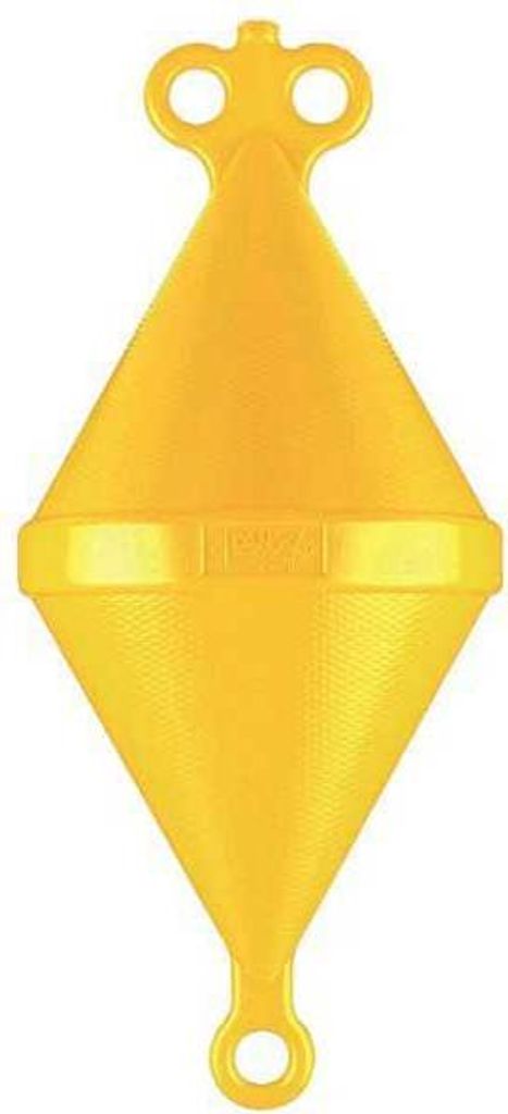 Plastimo Befestigungsboje Mit Öse Gelb 22 x 49 cm Gelb 22 x 49 cm