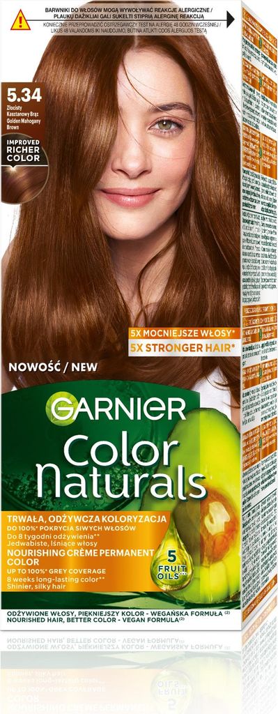 GAR COLOR N Farbe Nr. 5.34 Gold Mgny Braun Produktbild 