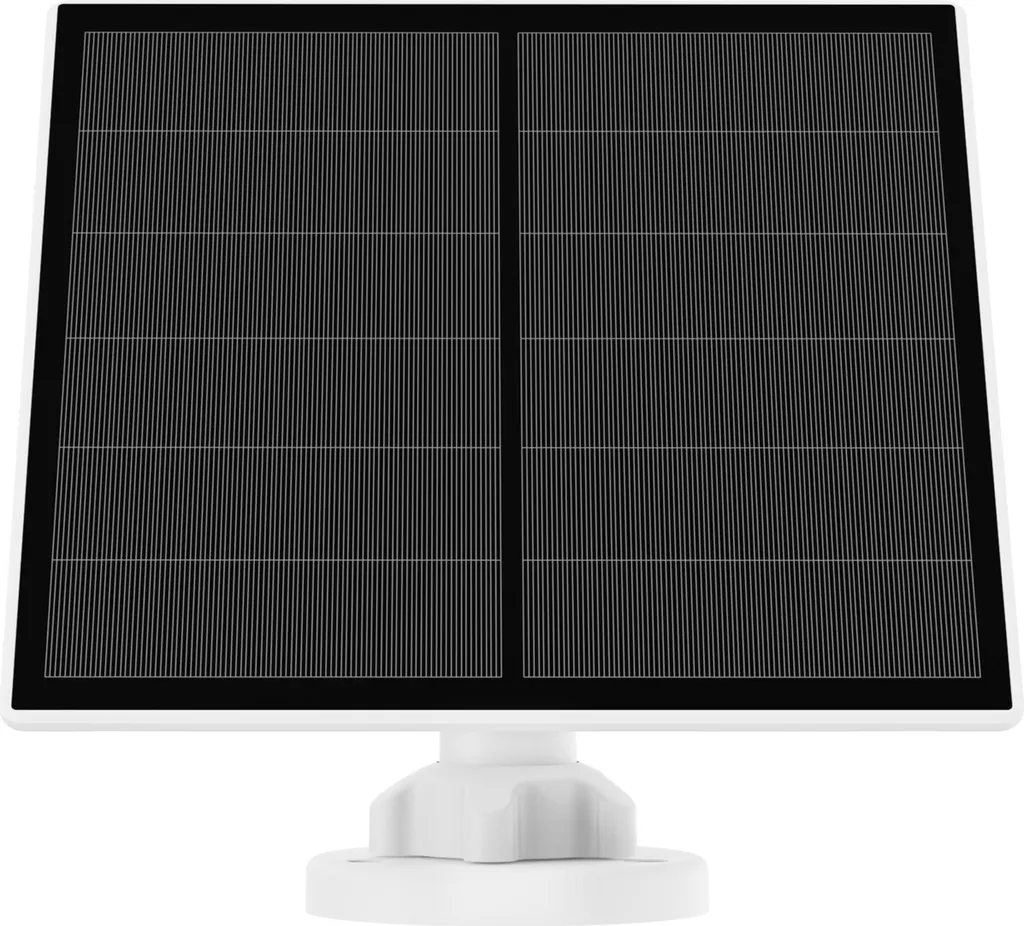 Panneau solaire autonome pour recharger une caméra de jardin