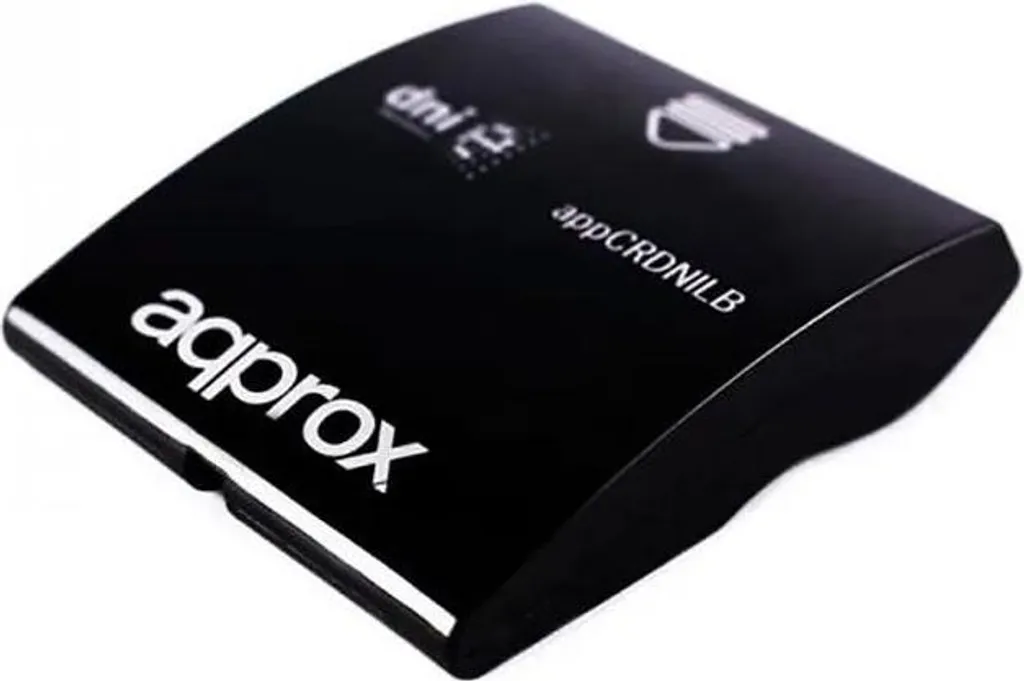Lettore/Scrittore di Smart Card Usb 2.0 Nero Compatto