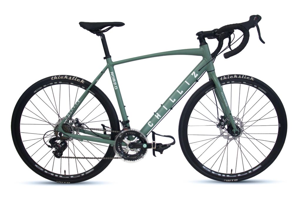 CHILLIZ Rennrad 28 Zoll RDB2.0 grün Rahmenhöhe 54 cm Damen Produktbild 