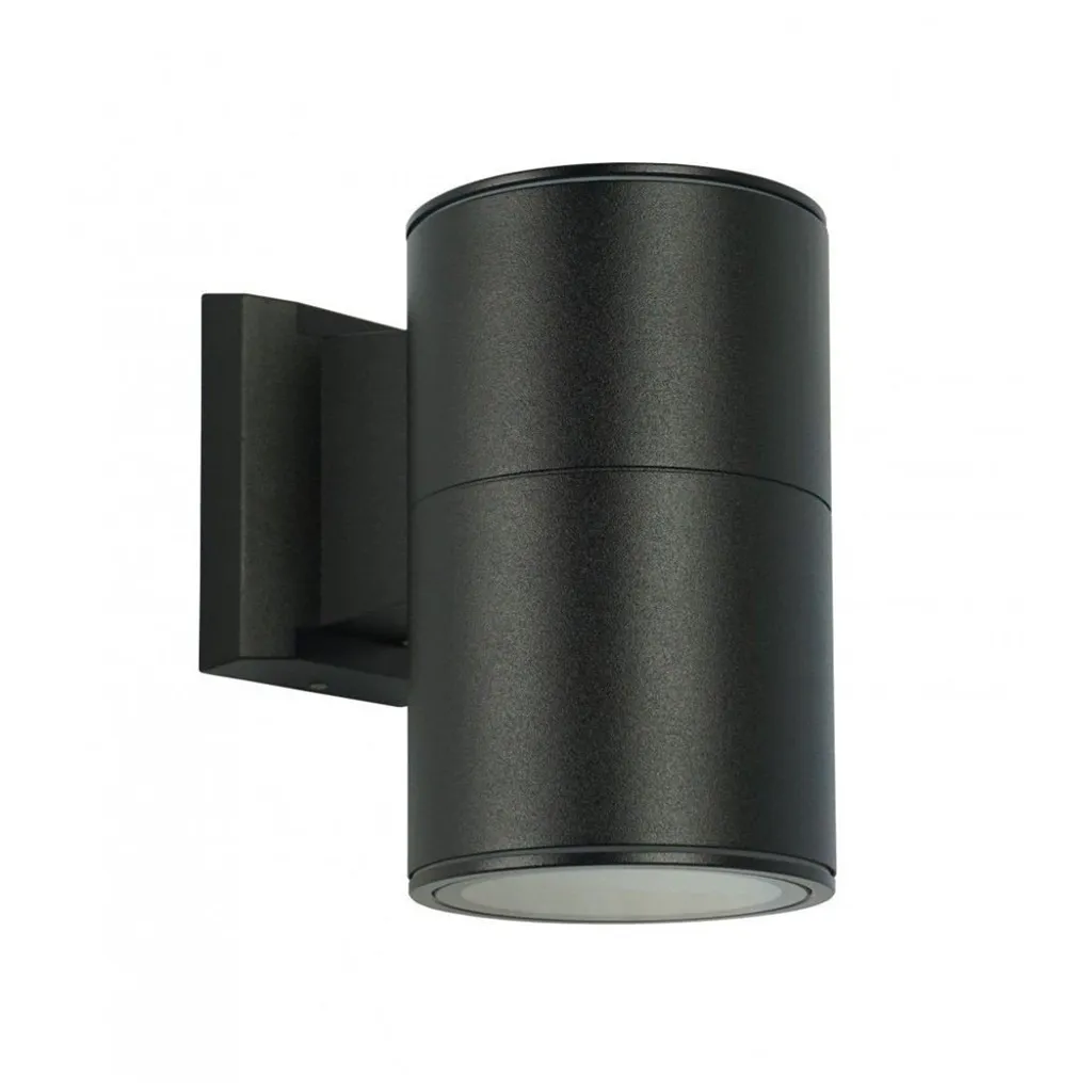 Applique murale extérieure étanche IP54 noire avec douille E27 11 cm