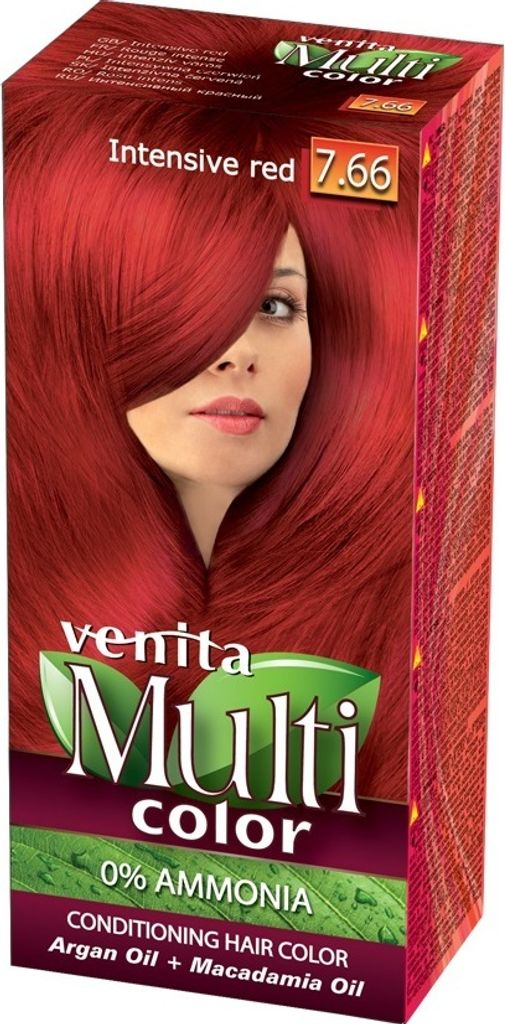 Venita Intensives Rot Pflegende Haarfarbe 7.66