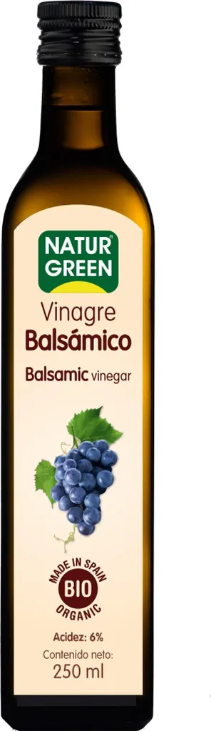 Aceto Balsamico NaturGreen Bio 250ml | Ideale per Glasse e Salse