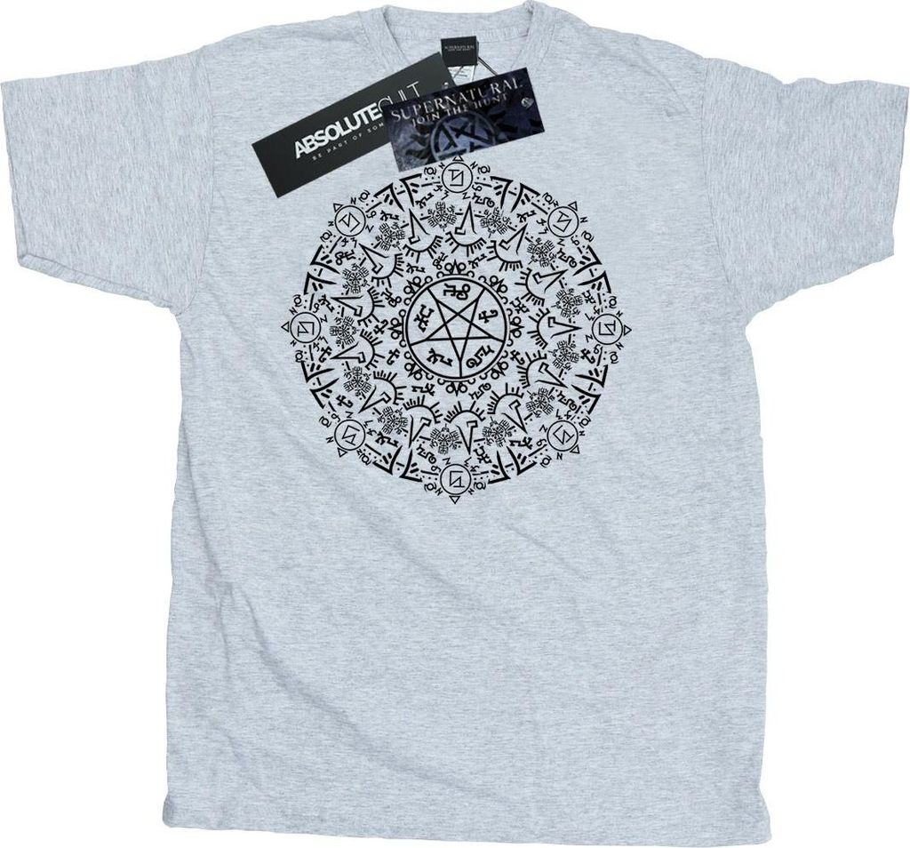 Supernatural - T-Shirt für Herren BI45905 (XL) (Grau)