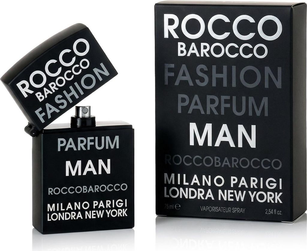 Roccobarocco Fashion Man Eau De Toilette 75 ml (man) Produktbild 