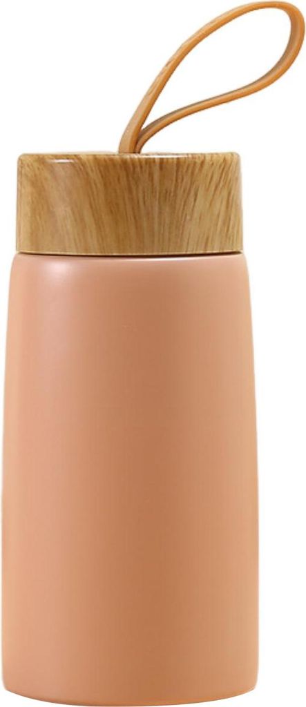 Thermobecher aus Edelstahl, 280 ml, isolierter Kaffeebecher, Vakuumflasche, tragbarer Reisebecher, Mini-Wasserflasche für Outdoor-Aktivitäten