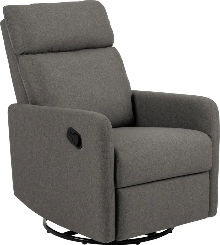 Mikkeli fauteuil relax gris : la solution contre le mal de dos au salon