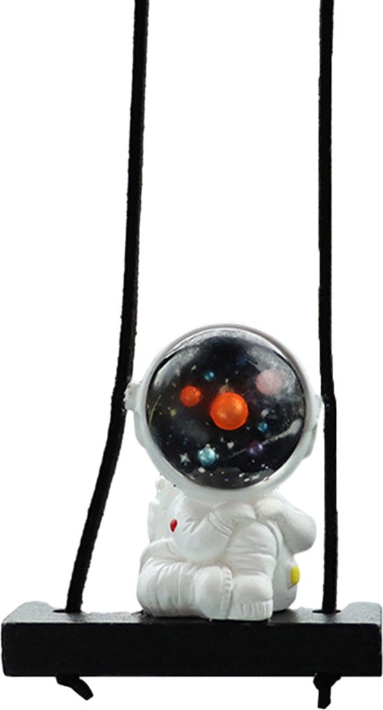 Auto Schaukel Astronaut Hängende Dekoration Harz Handwerk Auto Rückspiegel Cartoon Raumfahrer Anhänger Ornament Innen Zubehör