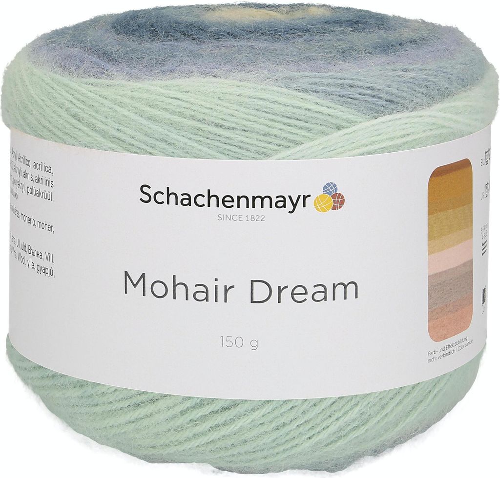 Schachenmayr Mohair Dream, 150g Winter sky color Handstrickgarne